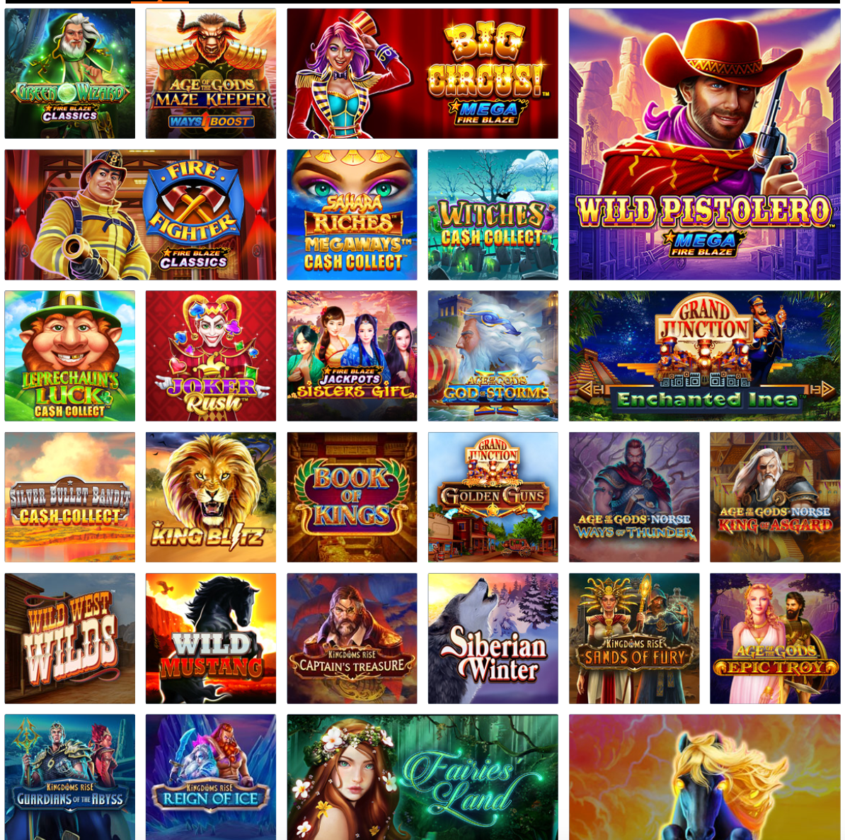 Slots m&aacute;s destacados en Winner casino online